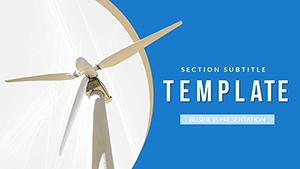 Renewable Energy Windmill PowerPoint Presentation Templates