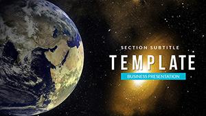 NASA Space Center PowerPoint template