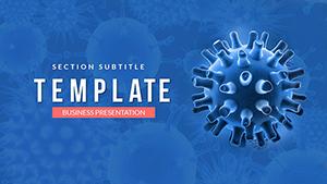 Bacteria - Virus protection PowerPoint template