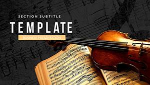 Violin - String Instruments PowerPoint Template | Download Now