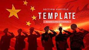 Army Armed Forces China PowerPoint Templates
