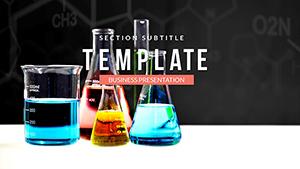 General and Molecular Chemistry PowerPoint Template