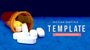 Vitamin Supplements PowerPoint template