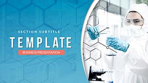 Biochemical laboratory PowerPoint template