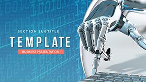 Artificial intellect PowerPoint template