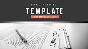 Create Eye-Catching Contract Law Presentations with These PowerPoint Template