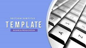 Keyboard for Beginners PowerPoint Template