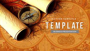 Tourist Attractions PowerPoint Template Presentation