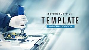 Chip Manufacturing PowerPoint Templates