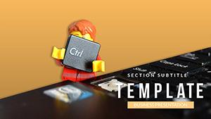 Computer Repair  - Technical support PowerPoint Template