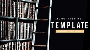Library PowerPoint template