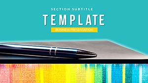 Business Notebook PowerPoint templates Presentation