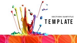 Abstract Color Picker PowerPoint templates