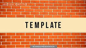 Building Bricks PowerPoint templates Presentation