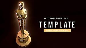 Academy Awards - Oscars PowerPoint template