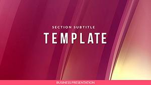 Cloak PowerPoint template Presentation