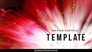 Burning Petals PowerPoint templates