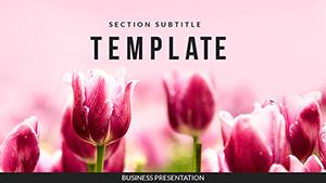 Tulips PowerPoint template