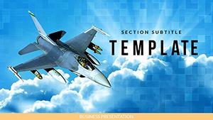 Military Airplanes PowerPoint templates