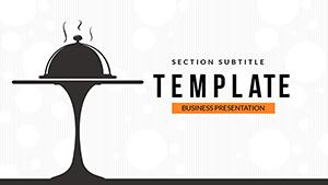Restaurant Menu PowerPoint Template: Presentation