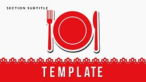 Culinary Recipes from Chefs Restaurants PowerPoint templates