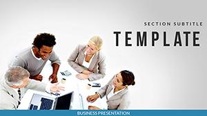 Conference Meeting Planner PowerPoint Template: Presentation