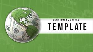 Financial News PowerPoint Template - Professional Financial Presentation Template