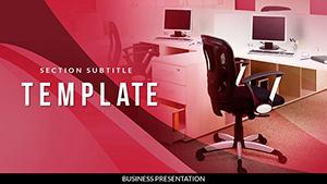 Workplace In Office PowerPoint Templates