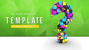 Interesting questions PowerPoint templates for presentation
