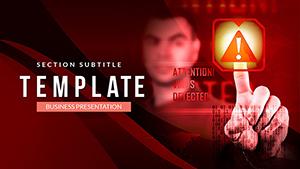 Attention! Virus Detected PowerPoint Template