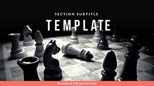 Chess Game PowerPoint templates