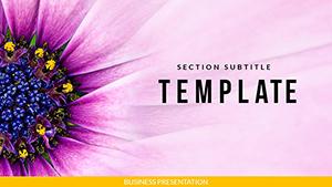Flower Close Up PowerPoint templates