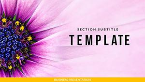Flower Close Up PowerPoint templates