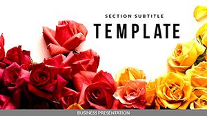 Floral Arrangements PowerPoint templates