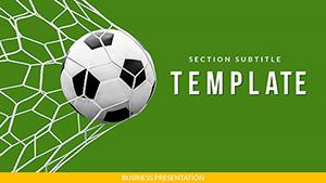 Football Statistics, Goal PowerPoint templates