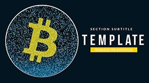 Bitcoin Course: Analysis, Forecast, Discussion PowerPoint templates