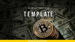 Online Bitcoin Trading PowerPoint Template: Presentation