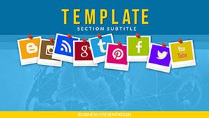 Social Media Marketing for Businesses PowerPoint Template
