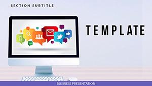 Tech Conferences for IT PowerPoint Template for Presentation