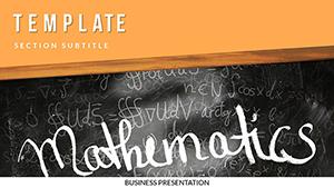 Mathematics Lessons PowerPoint Templates