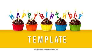 Birthday Party Project PowerPoint templates