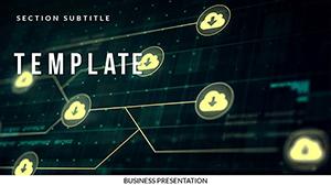 Overview of cloud storage PowerPoint templates