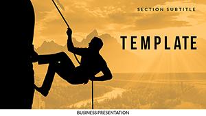 Climb to the Top PowerPoint templates