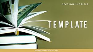 Read Books Online PowerPoint templates