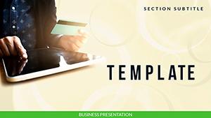Online Shopping - Payment Methods PowerPoint templates