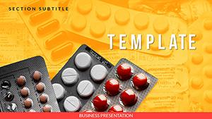 Treatment with Tablets PowerPoint templates