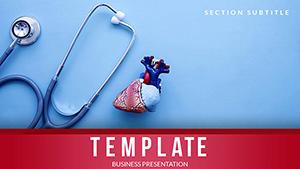 Consultation of Cardiologist PowerPoint templates