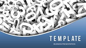 Numbers PowerPoint templates