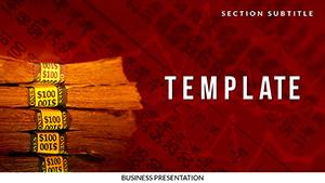 Bundle of Banknotes PowerPoint template