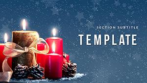 Christmas: customs and traditions of celebration PowerPoint templates